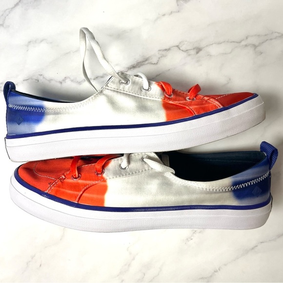 Sperry x Popsicle Crest Vibe Firecracker Blue Sneakers Women Size 8.5 - STS86986 - Picture 3 of 12